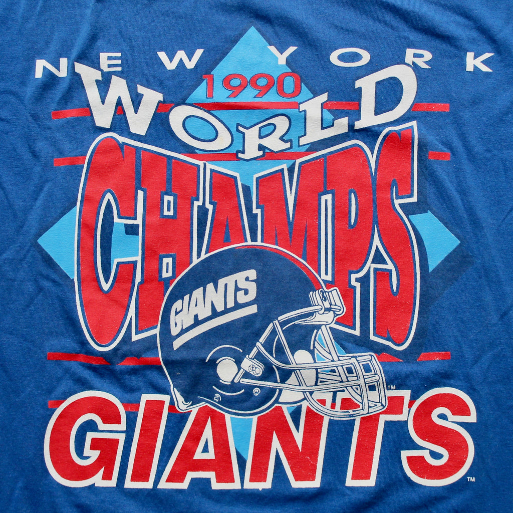 1990 New York Giants Super Bowl shirt – RAD Shirts Custom Printing