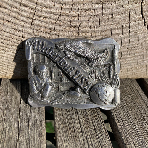 1988 Waterfowl USA belt buckle (#1 of 4000)