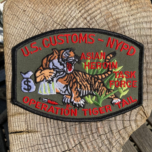 Operation Tiger Tail Embroidered Patch