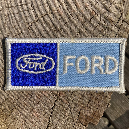 Vintage Ford Embroidered Patch