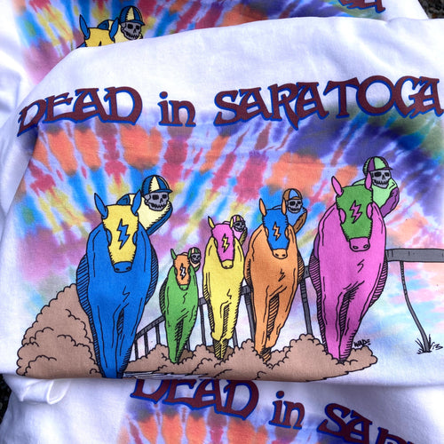 Grateful Dead in Saratoga Springs concert shirt