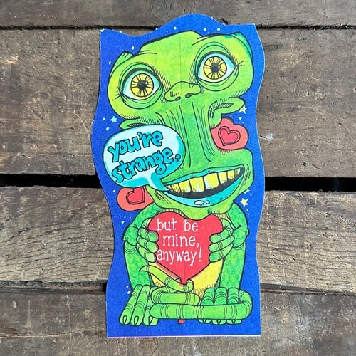 Vintage Alien Valentine