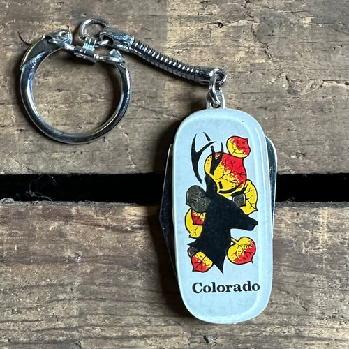 Vintage Colorado Pocketknife Keychain