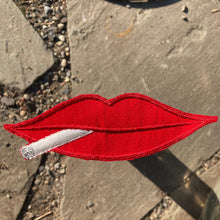 Vintage Smoking Lips patch