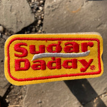 vintage Candy Bar patches and advertising for sale. Sugar Daddy embroidered felt patch available from our collection.