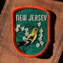 Vintage New Jersey patch with Golden Finch