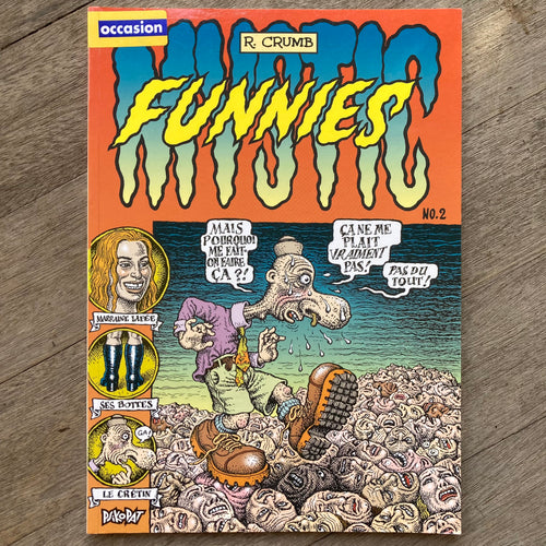 Mystic Funnies No. 2 by R. Crumb for sale. FRENCH EDITION. Underground comix for sale at radcakes.com