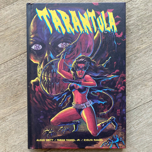 Psychedelic art comic by Alexis Ziritt and Evelyn and Fabian Rangel Jr. Horror art book for sale at RAD SHIRTS in Manasquan NJ