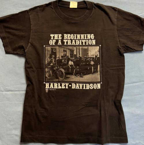 Vintage Harley Davidson shirt with photo San Diego California