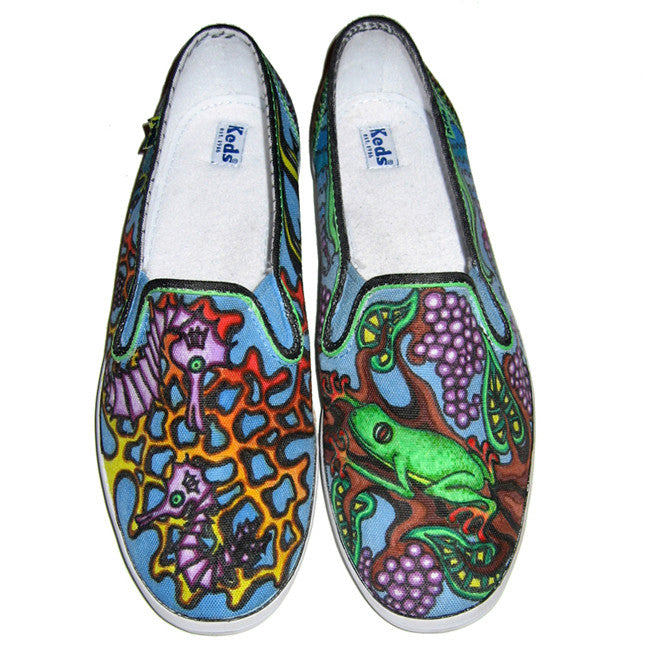 Custom designed Vans Slip On Sneakers – RAD Shirts Custom Printing