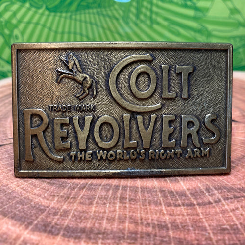 Colt Revolvers belt buckle for sale