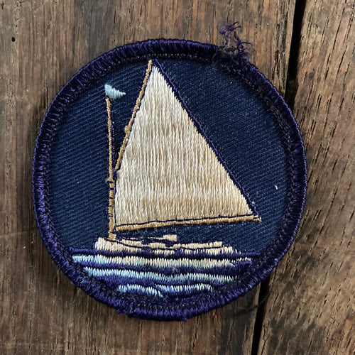 Vintage Sailboat patch