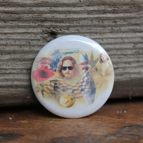 The Big Lebowski pinback button