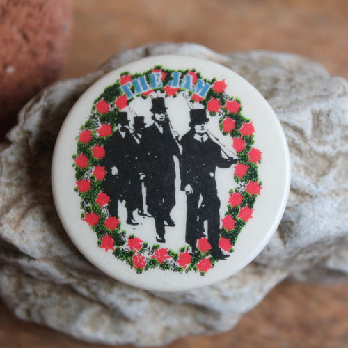 Retro The Jam pinback button