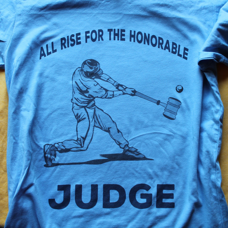 All Rise For 100 Home Runs Aaron Judge Tee Shirt - ShirtsOwl Office